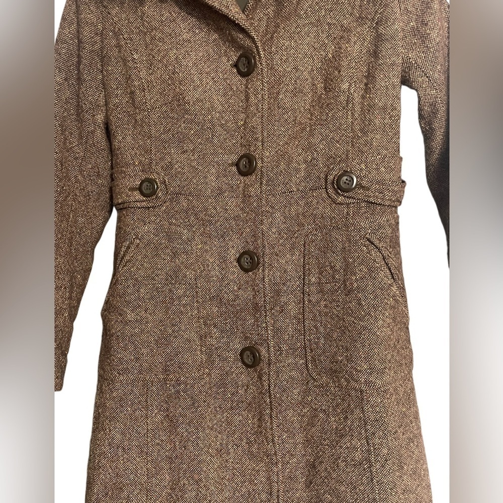 l.e.i jacket/coats for women’s color brown,size: M - Picture 2 of 11